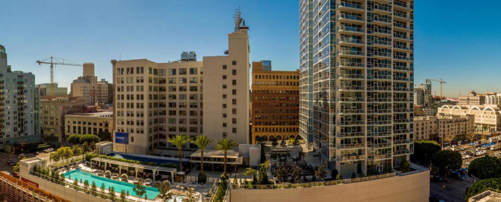 Hotel Level Downtown La South Olive Los Angeles Exteriér fotografie